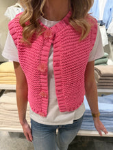 Ladda upp bild till gallerivisning, VMNORMA Knit Waistcoat - Pink Cosmos