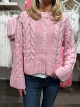 Ladda upp bild till gallerivisning, VMSVEA Knit Cardigan - Roseate Spoonbill