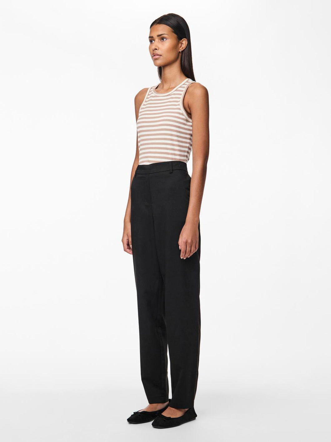 PCMOLINA Tailored Trousers - Black