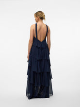 Ladda upp bild till gallerivisning, VMFELICIA Long Dress - Navy Blazer
