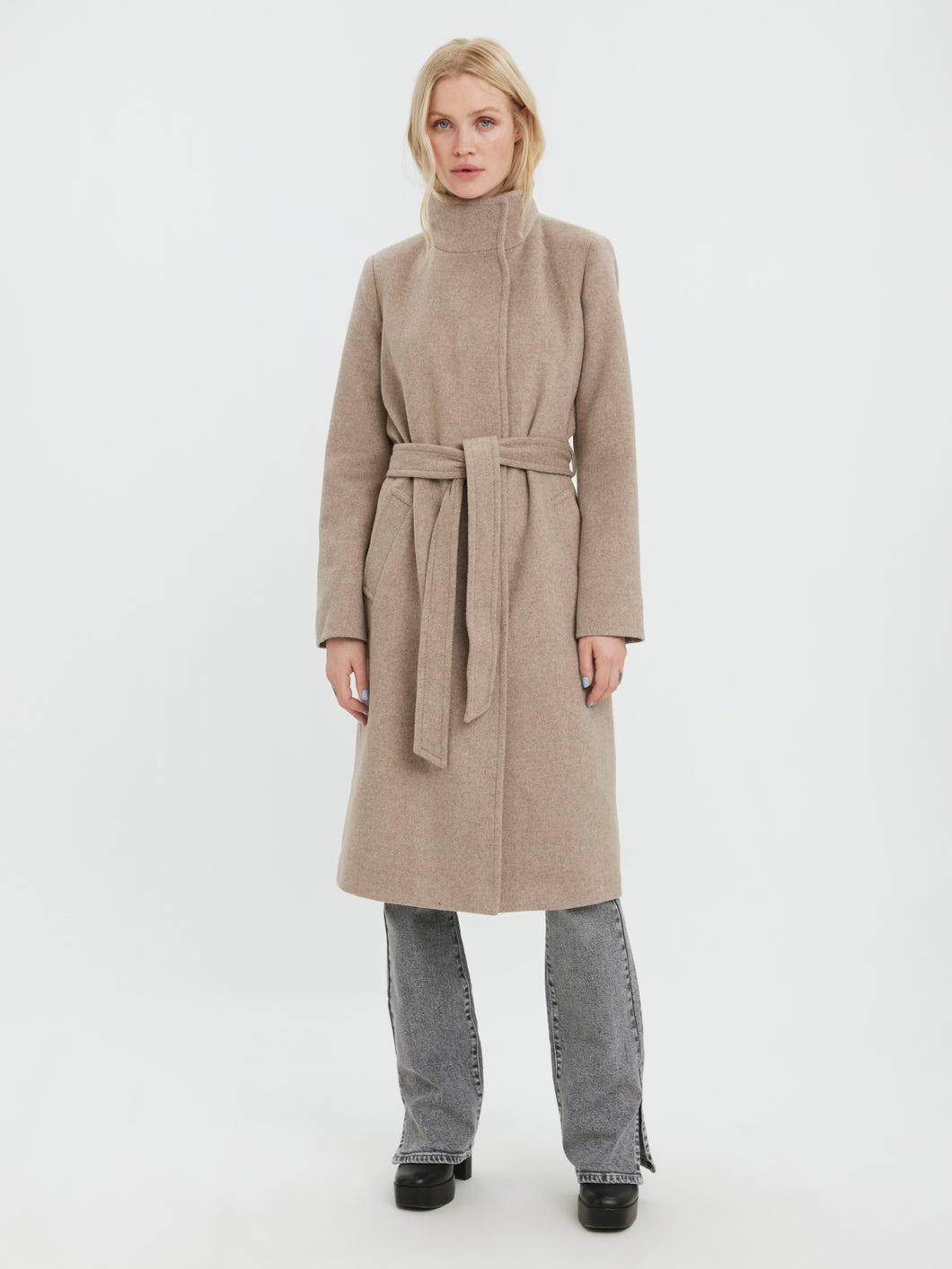 VMTWODOPE Coat - Silver Mink